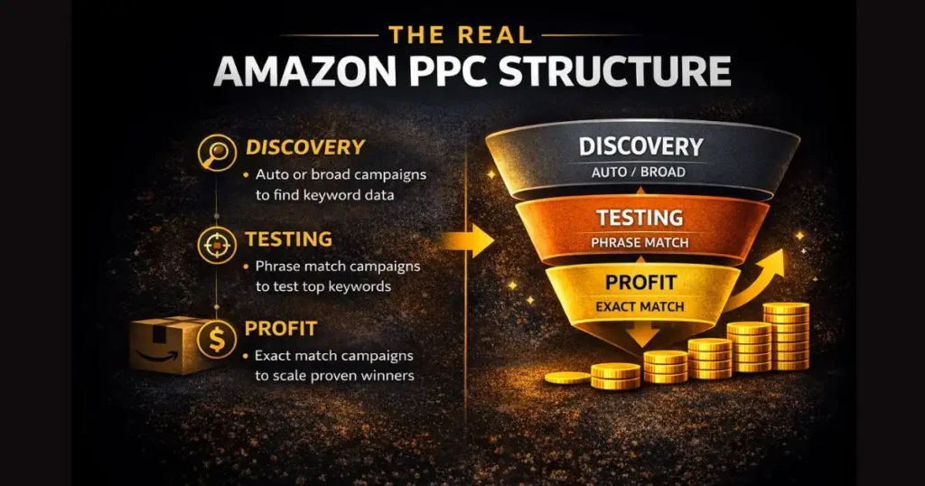 Ideal Amazon PPC Campaign Structure