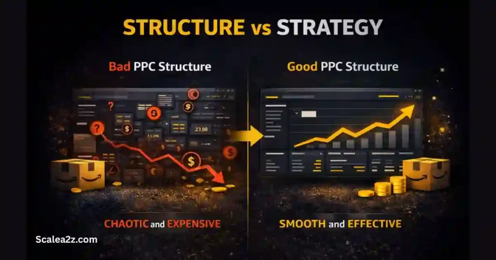 Amazon PPC Structure vs Strategy