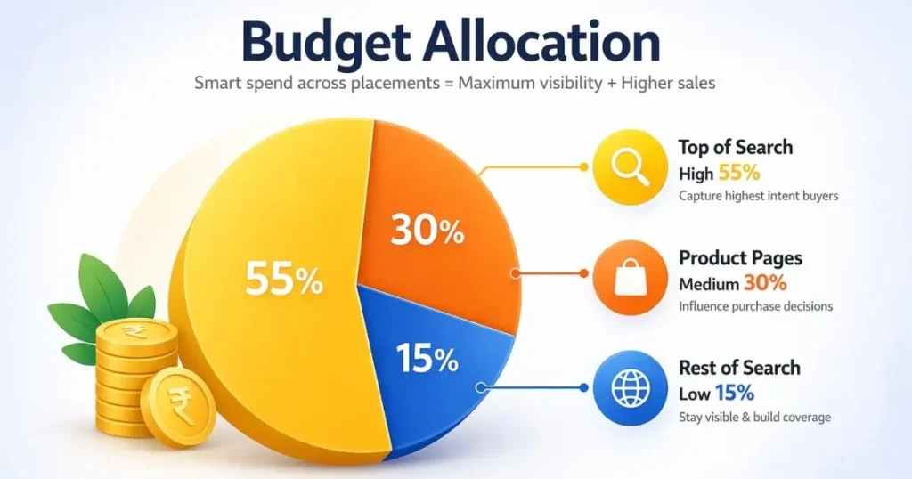 Budget Allocation Across Placements