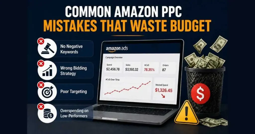 Common Amazon PPC Mistakes That Waste Budget