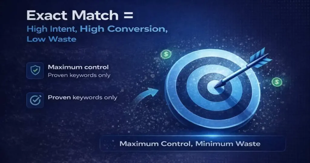 Exact Match — Maximum Control, Minimum Waste