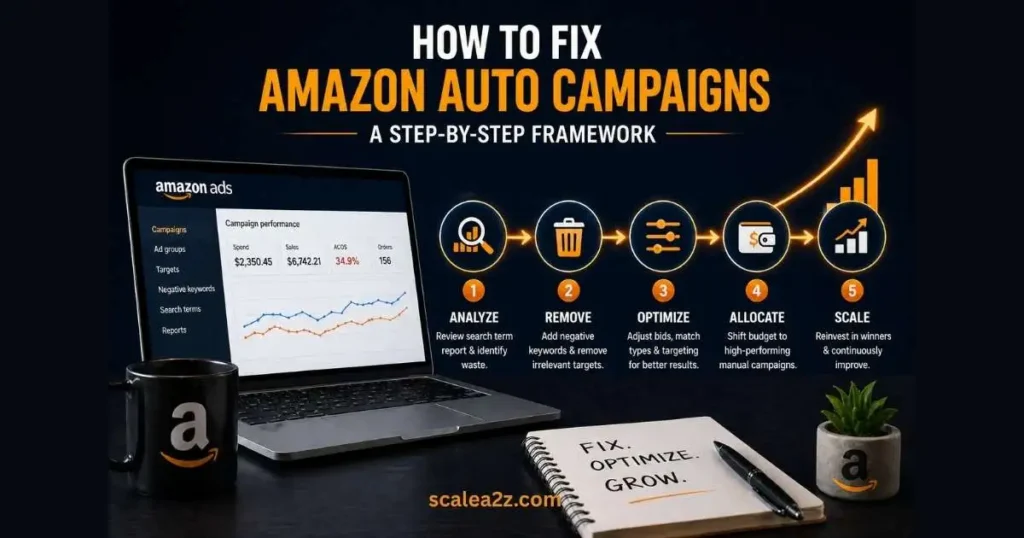 How to Fix Amazon Auto Campaigns
