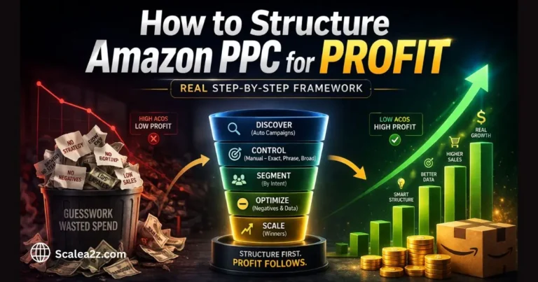 How to Structure Amazon PPC for Profit (Real Framework)