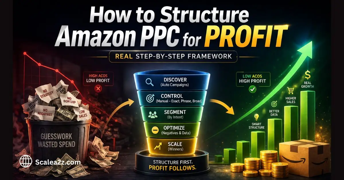 How to Structure Amazon PPC for Profit (Real Framework)