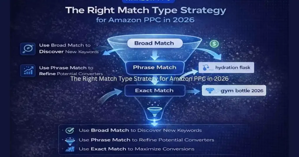 The Right Match Type Strategy for Amazon PPC in 2026