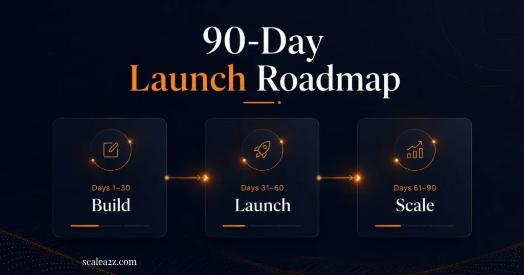 90-day Amazon brand launch roadmap