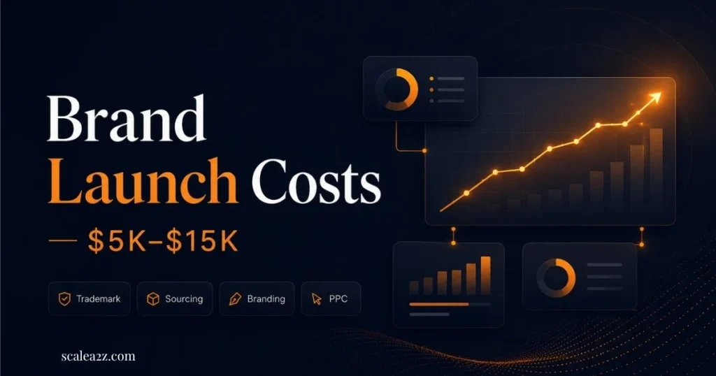Amazon Brand Launch cost breakdown by phase