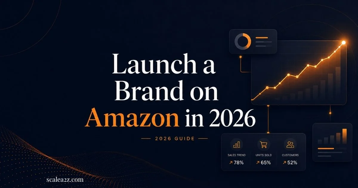 How to Launch a Brand on amazon step by step guide 2026