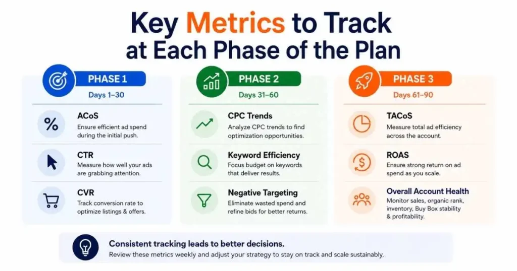 Key Metrics to Track at Each Phase of the Plan