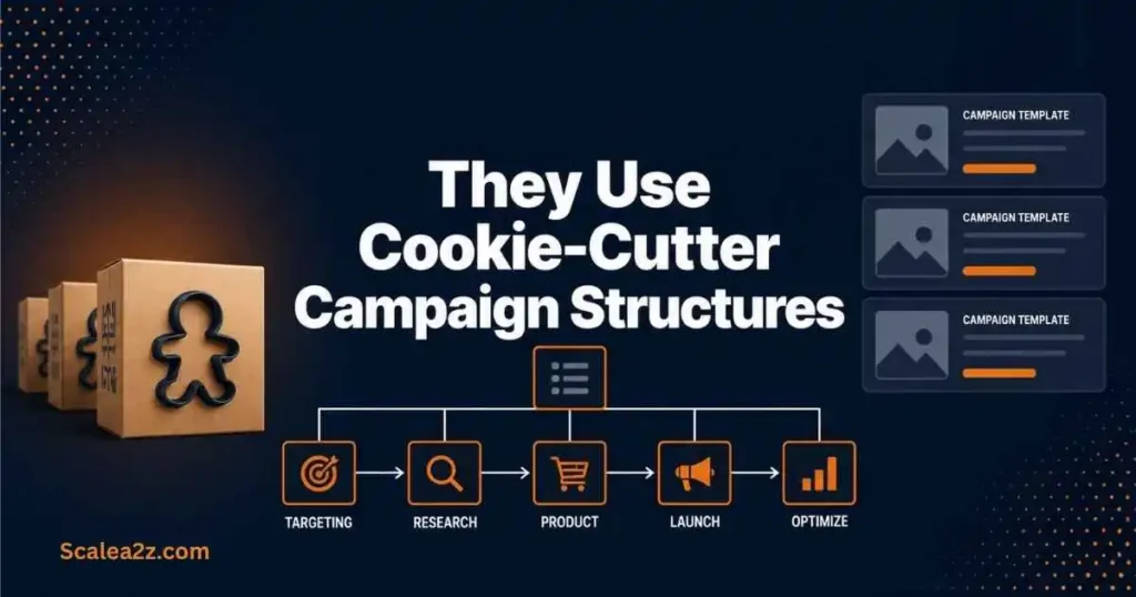 They Use Cookie-Cutter Campaign Structures