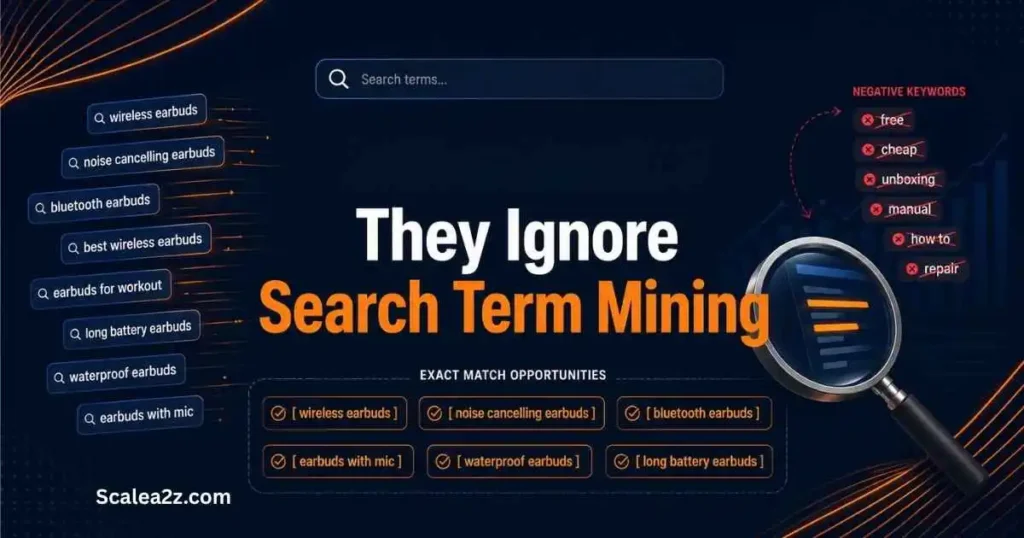 They Ignore Search Term Mining