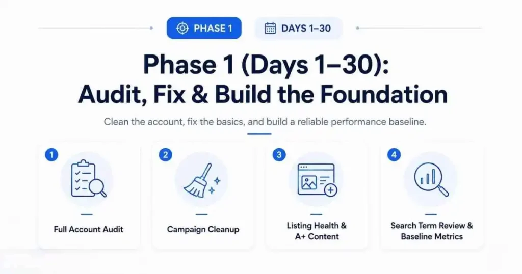 Audit, Fix & Build the Foundation